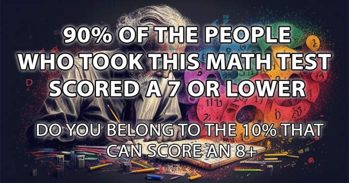 No one can score a 7 or better