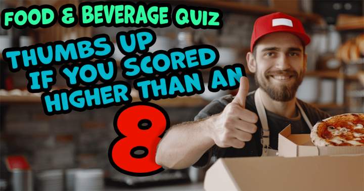 Food and Beverage Quiz with Fresh Options