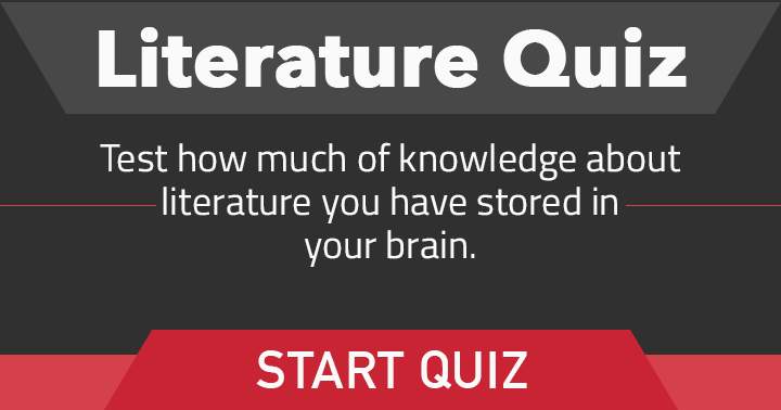 Challenging literature quiz